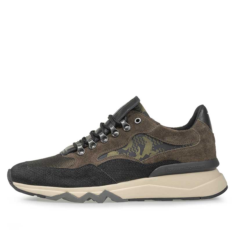 Floris van Bommel Sneaker De Zager Dark Green