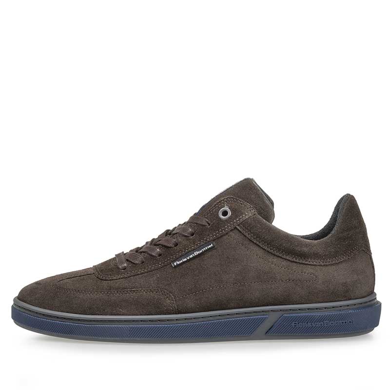 Floris van Bommel Sneaker Terri Dark Brown Suede