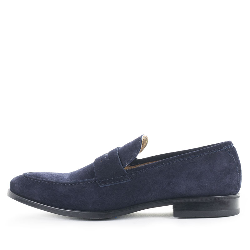 Giorgio Loafer Dark Blue Suede