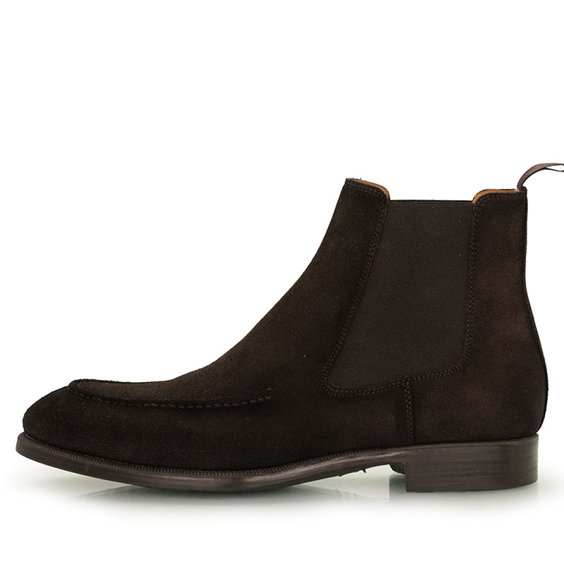 Magnanni Chelseaboot Dark Brown Suede