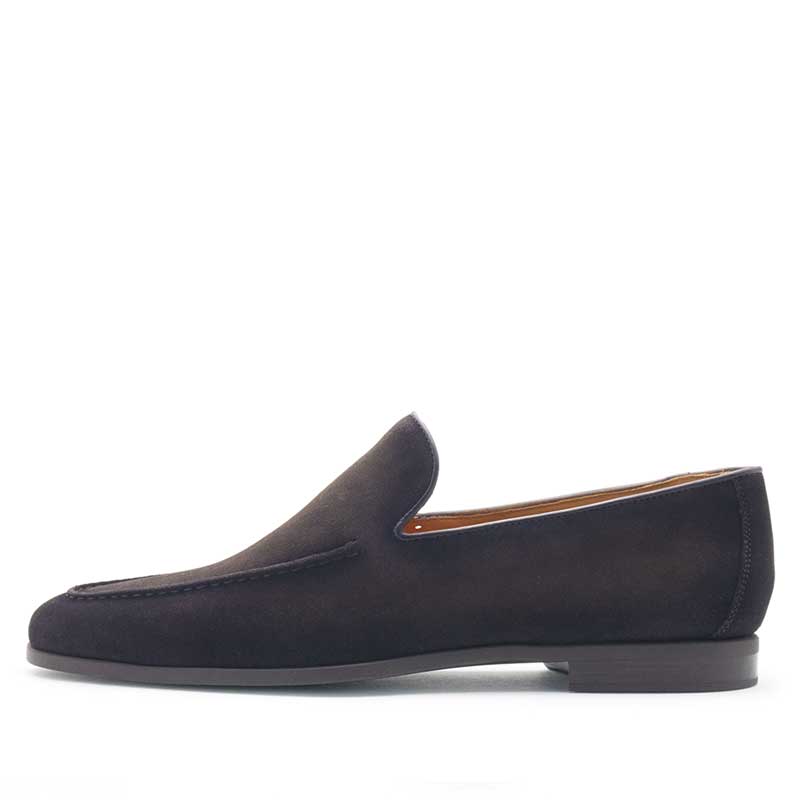 Magnanni Loafer Dark Brown Suede