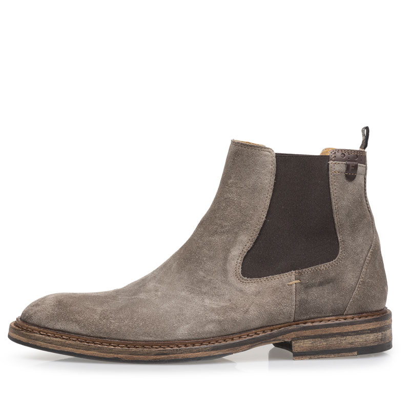 Floris van Bommel Chelseaboot Moker Taupe