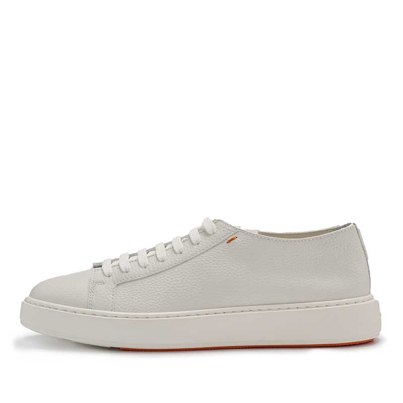 Santoni Sneaker Clean IC White Calf