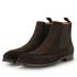 Magnanni Chelseaboot Dark Brown Suede 