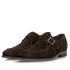 Floris van Bommel Gespschoen De Stapper Dark Brown 